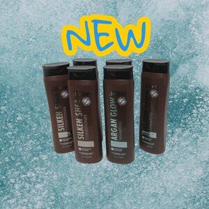 ( LOT 6 ) Argan Glow Shampoo &Silken Conditioner Naturally Curly & Textured Hair